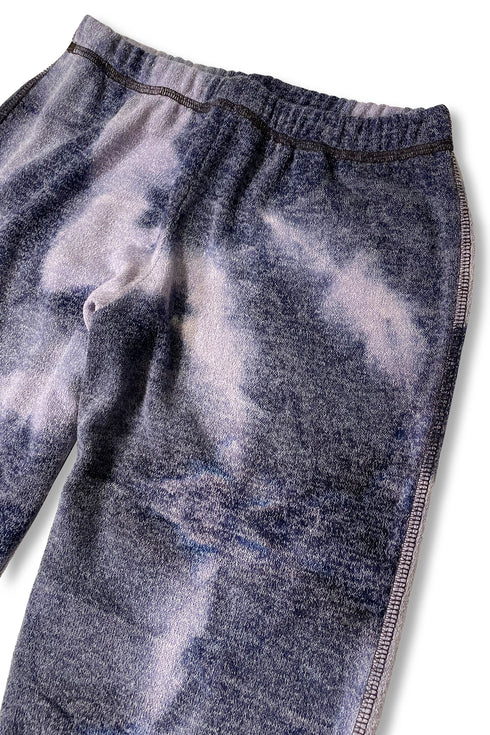 TIE-DYE KNIT PANTS -PURPLE- *Last1